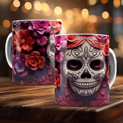 Caneca Dia dos Mortos