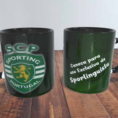 Caneca Exclusiva para Sportinguistas