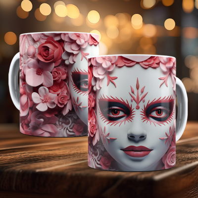 Caneca Dia dos Mortos