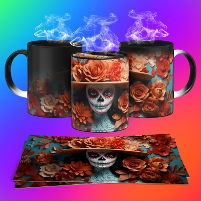 Caneca Dia dos Mortos