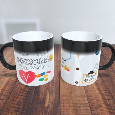 Caneca Sou Médico(a) Personalizado