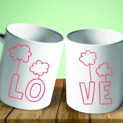 Par de Canecas Namorados Casais