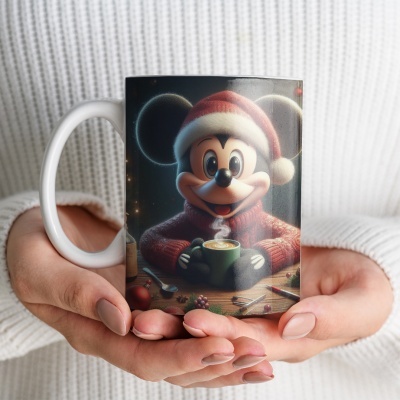 Caneca Natal Mickey