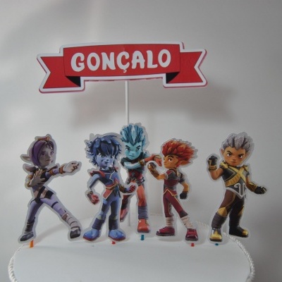 Topo de Bolo Gormiti