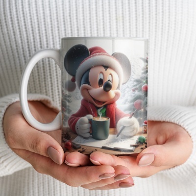 Caneca Natal Mickey