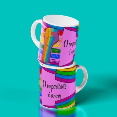 Canecas Acima de Tudo Amor...