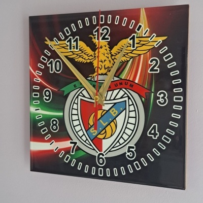 Relógio Azulejo Benfica Relógio Azulejo Benfica