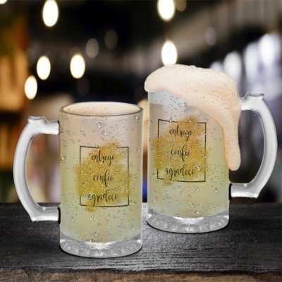 Caneca de Cerveja Ano Novo