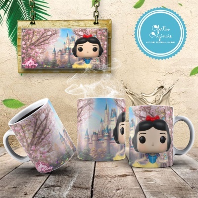 Canecas Coleção Funko POP!  Princesas Disney
