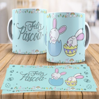 Caneca Coelho Páscoa