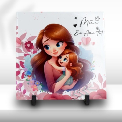 Azulejo Mãe Eu Amo-te Azulejo Mãe Eu Amo-te