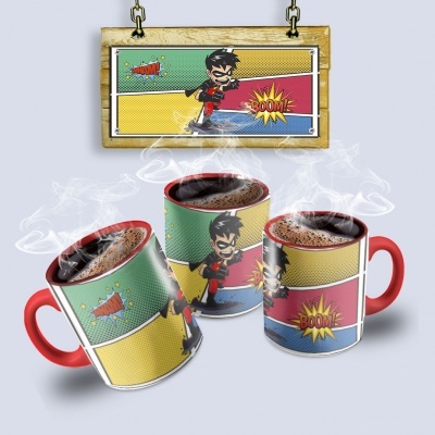 Canecas Heróis e Vilões DC