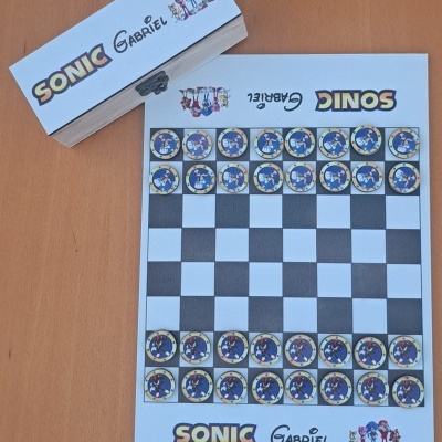 Jogo das Damas Personalizado