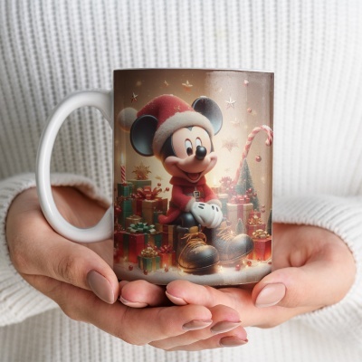 Caneca Natal Mickey