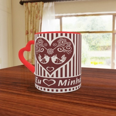 Caneca Namorados Com Foto - 18 Temas