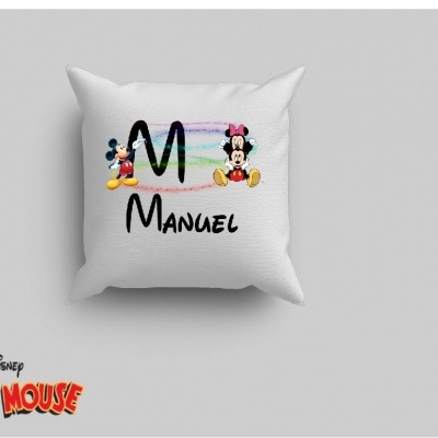 Capa de Almofada Personalizada Alfabeto Menino