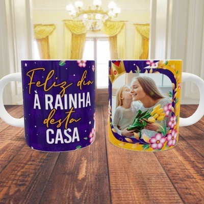 Caneca Dia da Mãe - 12 Imagens