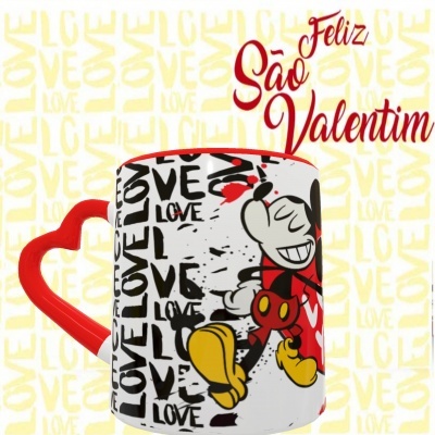 Canecas Mickey Love - 7 Temas