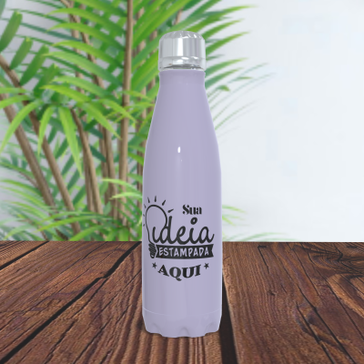 Garrafa Inox Térmica Sua Personalização