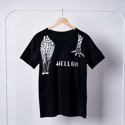 T-Shirt "Girafa Hello"