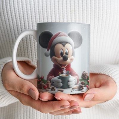 Caneca Natal Mickey