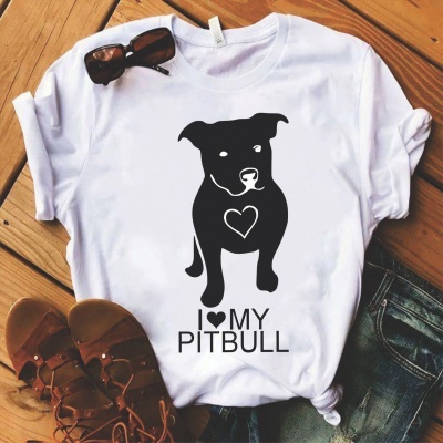 T-shirt Pitbull - 19 Opções