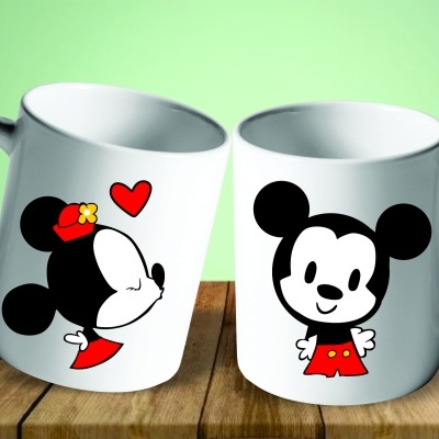 Par de Canecas Namorados Casais