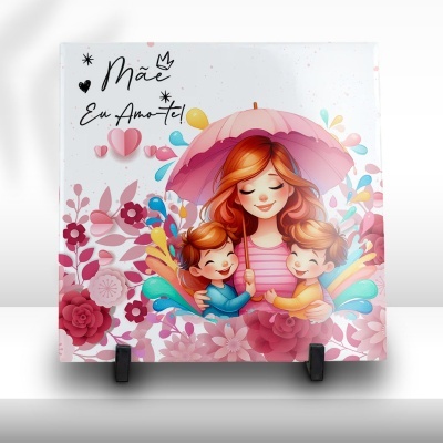 Azulejo Mãe Eu Amo-te Azulejo Mãe Eu Amo-te