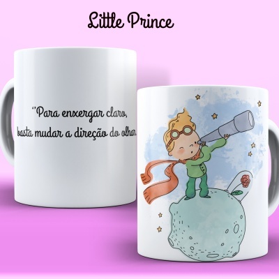 Caneca Pequeno Príncipe
