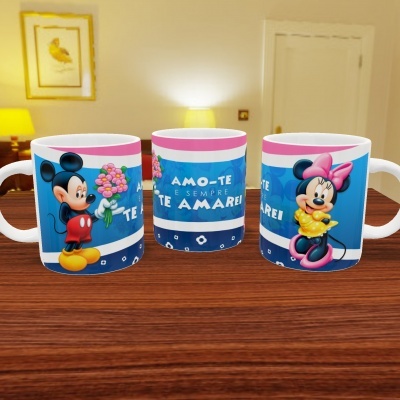 Canecas Namorados Mickey e Minnie - 12 Temas