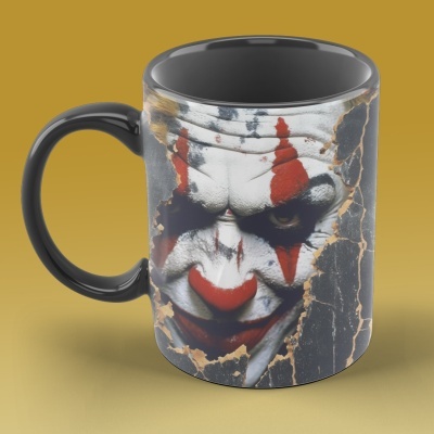 Caneca Terror Imagem  3D - Joker