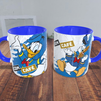 Caneca Com Café Sem Café Donald