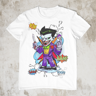 T-Shirts Heróis e Vilões DC