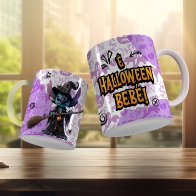 Caneca Stitch Hallowen