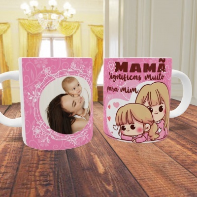 Caneca Dia da Mãe - 12 Imagens