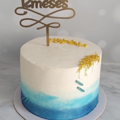 Topo de Bolo "39+12 meses"