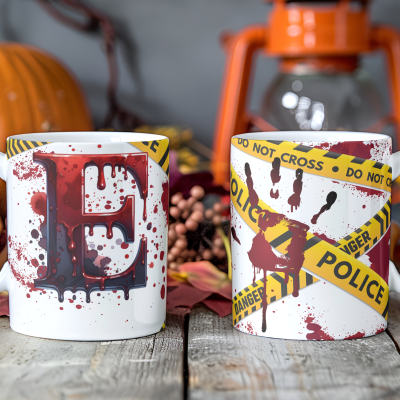 Caneca Alfabeto Hallowen