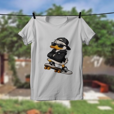 T-Shirt Pato com Atitude - 10 Modelos à Escolha