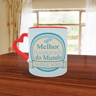 Caneca Namorados Com Foto - 18 Temas