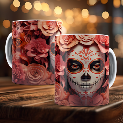 Caneca Dia dos Mortos