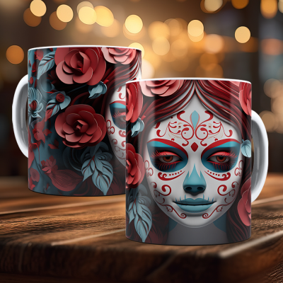 Caneca Dia dos Mortos