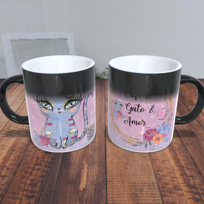 Canecas Café com Gato