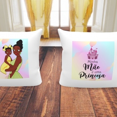 Capa de Almofada Mãe Princesa