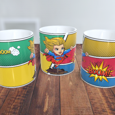 Canecas Heróis e Vilões DC