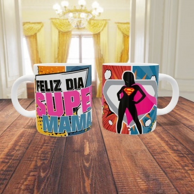 Caneca Dia da Mãe - 10 Imagens