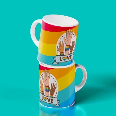 Canecas Acima de Tudo Amor...