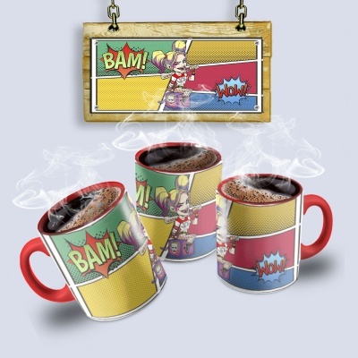 Canecas Heróis e Vilões DC