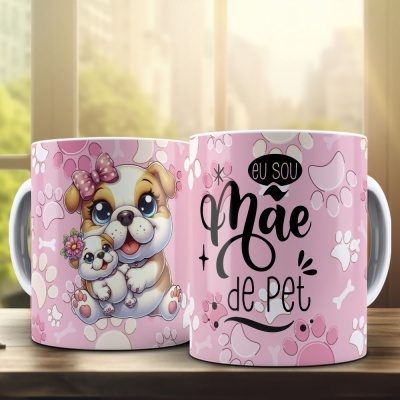 Caneca Eu Sou Mãe de PET