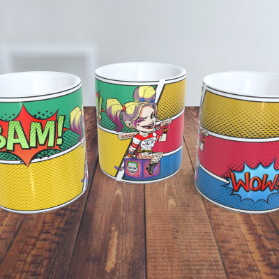 Canecas Heróis e Vilões DC