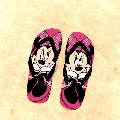 Chinelos Minnie